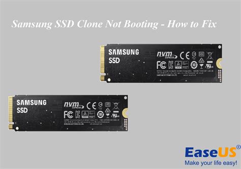 samsung evo 960 after clone wont boot|clone samsung ssd not booting.